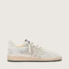 Ball Star da donna con cristalli Swarovski e stella in pelle scamosciata grigia