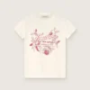Camicie bianche in cotone per bambini con stampa “Frutteria Golden”