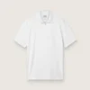 Camicie sportive bianche da uomo con zip
