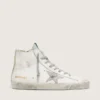 Francy da donna in pelle con stella in pelle scamosciata
