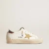 Hi Star con stella in cristalli Swarovski e linguetta sul tallone in pelle argentata