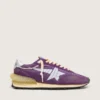 Marathon da uomo con tomaia in nylon viola e stella bianca