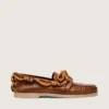 Mocassini Cruise da uomo in pelle color tabacco
