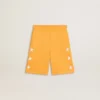 Pantaloncini per bambini giallo senape