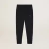 Pantaloni da jogging da uomo neri con stella sul davanti