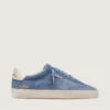 Soul Star da uomo in pelle scamosciata blu denim