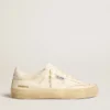 Soul Star in pelle nappa bianca con stella in pelle bianca