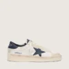 Stardan da uomo in pelle scamosciata beige con stella blu