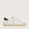 Super-Star da donna in pelle bianca con stella traforata