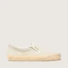 VCE Penstar da donna in pelle scamosciata beige e paillettes color perla