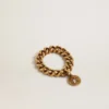 Anello color oro antico con maglie flessibili