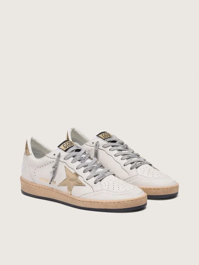 Ball Star da donna con stella dorata e linguetta sul tallone