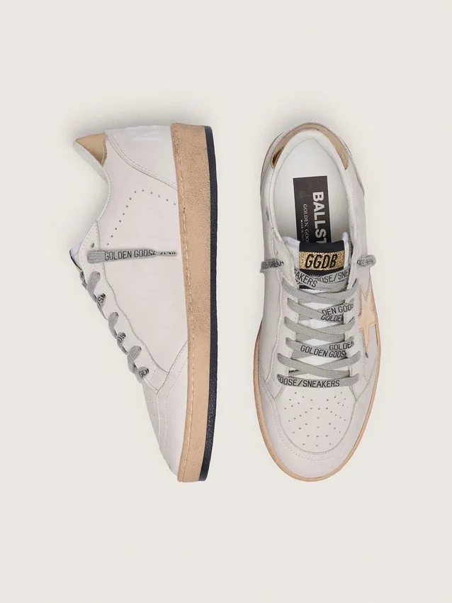Ball Star da donna con stella dorata e linguetta sul tallone