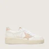 Ball Star da donna con stella in nabuk rosa e linguetta sul tallone