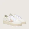 Ball Star da donna con stella in nabuk rosa e linguetta sul tallone