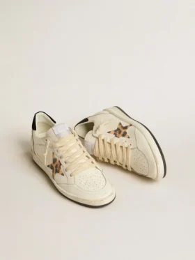 Ball Star da donna con stella in stampa leopardata impreziosita da cristalli Swarovski