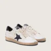 Ball Star da donna in nappa con stella nera e linguetta sul tallone nera