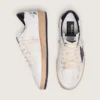 Ball Star da donna in nappa con stella nera e linguetta sul tallone nera