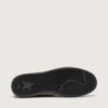 Ball Star da donna in nappa nera con stella glitterata nera e linguetta sul tallone in pelle scamosciata