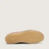 Ball Star da donna in pelle scamosciata rosso ruggine con stella tono su tono