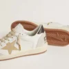 Ball Star LTD da donna con stella beige e linguetta sul tallone nera