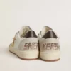 Ball Star LTD da donna con stella beige e linguetta sul tallone nera