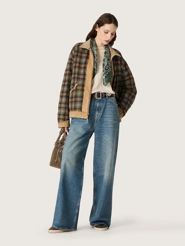 Ball Star LTD da donna in nappa ebano con ricami multicolori e stella bianca