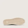 Ball Star LTD da donna in pelle bianca con stella in pelle bordeaux