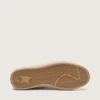 Ball Star LTD da donna in pelle bianca con stella in pelle di pony con stampa animalier