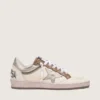 Ball Star LTD da donna in pelle nappa con stella metallizzata a base biologica e inserti