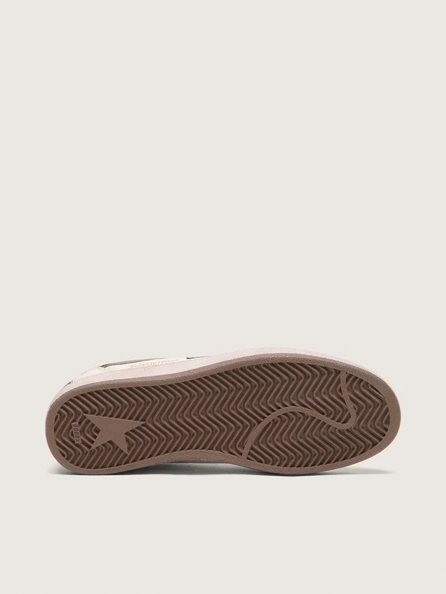 Ball Star LTD da donna in pelle nappa con stella metallizzata a base biologica e inserti