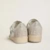 Ball Star LTD da donna in pelle nappa e pelle scamosciata con stella in pelle argentata e cristalli Swarovski