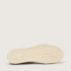 Ball Star LTD da donna in pelle scamosciata grigia con stella blu e inserti all’uncinetto color crema