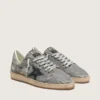 Ball Star LTD da uomo in denim grigio con stella in pelle nera