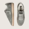 Ball Star LTD da uomo in denim grigio con stella in pelle nera