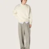 Ball Star LTD da uomo in denim grigio con stella in pelle nera