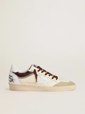 Ball Star LTD da uomo in nappa con stella in nappa e linguetta sul tallone in pelle