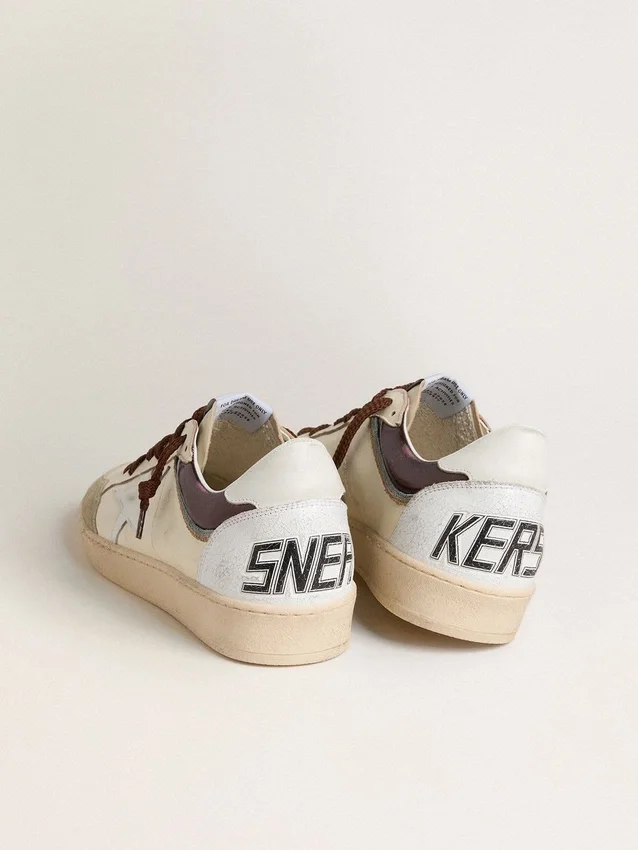 Ball Star LTD da uomo in nappa con stella in nappa e linguetta sul tallone in pelle