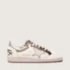 Ball Star LTD da uomo in pelle nappa con stella metallizzata a base biologica e inserti