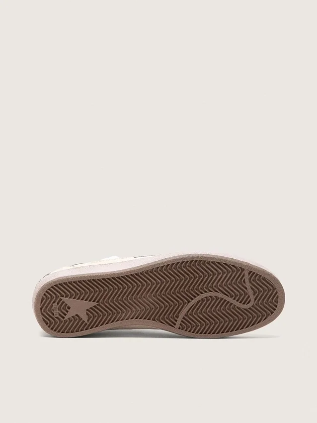 Ball Star LTD da uomo in pelle nappa con stella metallizzata a base biologica e inserti