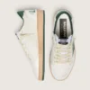 Ball Star Wishes da donna in nappa bianca con stella e linguetta sul tallone in pelle verde