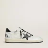 Ball Star Wishes da uomo in nappa con stella Naplak nera e linguetta sul tallone