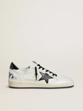 Ball Star Wishes da donna in nappa con stella Naplak nera e linguetta sul tallone