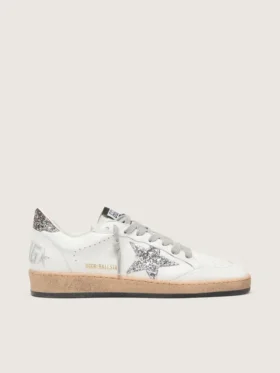 Ball Star Wishes da donna in pelle nappa con stella glitterata e linguetta sul tallone
