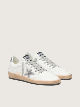 Ball Star Wishes da donna in pelle nappa con stella glitterata e linguetta sul tallone