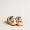 Ball Star Young in nappa con stella in nappa e linguetta sul tallone in pelle scamosciata rosa