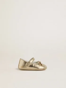 Ballerine Sofi Baby in pelle dorata