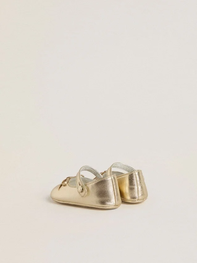 Ballerine Sofi Baby in pelle dorata