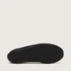 Ballerine Étoile in raso nero con stella ricamata nera e cinturino elastico