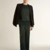Blazer da uomo nero a doppio petto con chiusura a bottoni